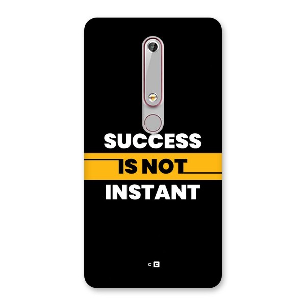 Success Not Instant Back Case for Nokia 6.1