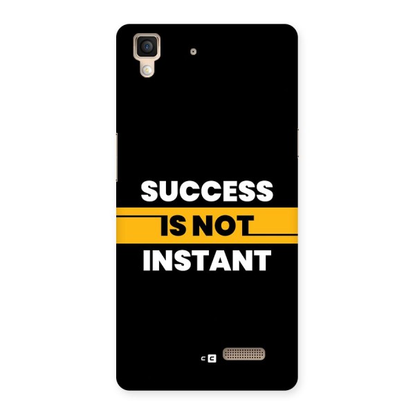 Success Not Instant Back Case for Oppo R7