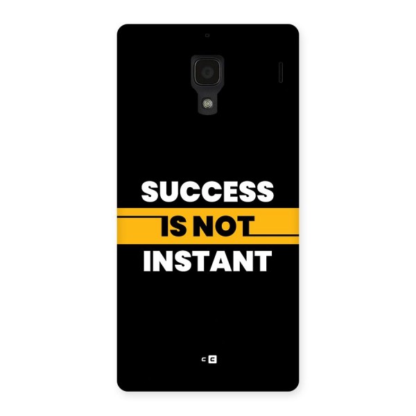 Success Not Instant Back Case for Redmi 1s