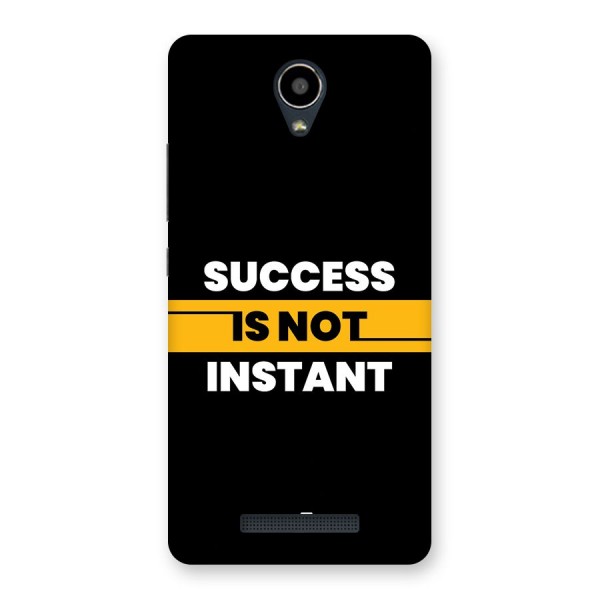Success Not Instant Back Case for Redmi Note 2