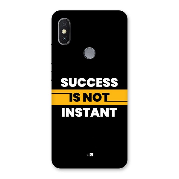 Success Not Instant Back Case for Redmi Y2