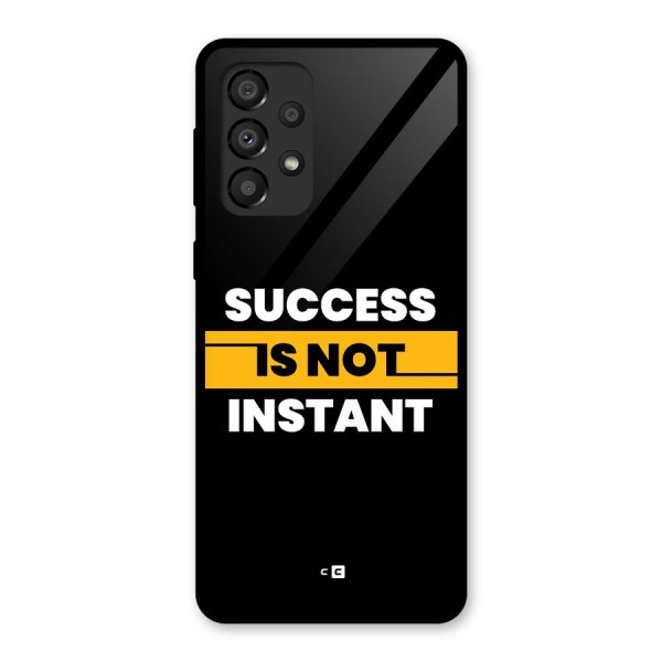 Success Not Instant Glass Back Case for Galaxy A33 5G
