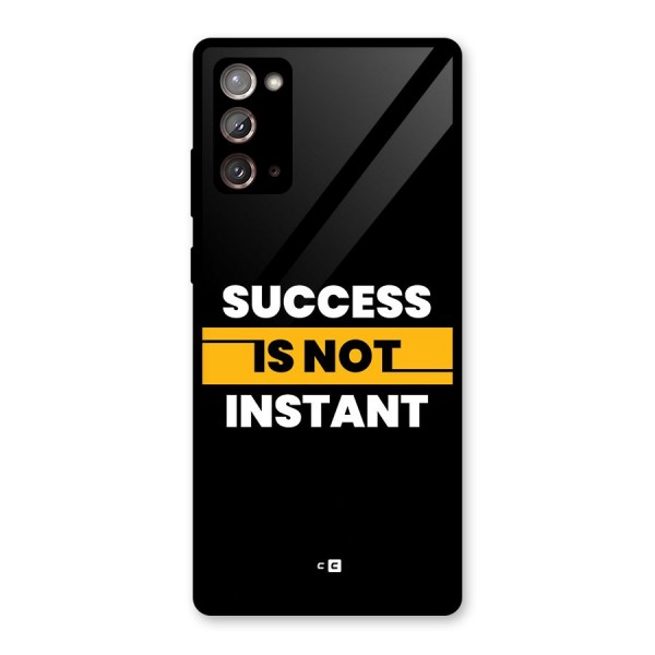 Success Not Instant Glass Back Case for Galaxy Note 20