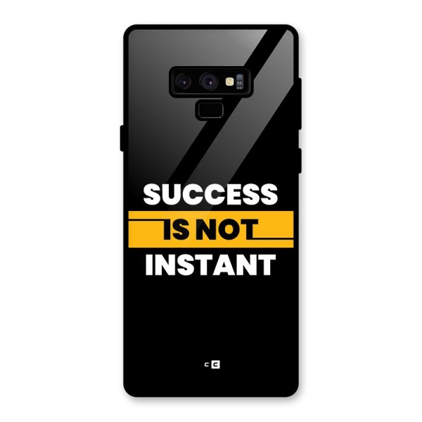 Success Not Instant Glass Back Case for Galaxy Note 9