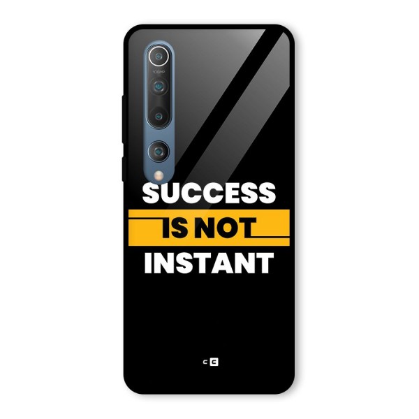 Success Not Instant Glass Back Case for Mi 10