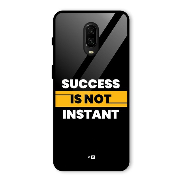 Success Not Instant Glass Back Case for OnePlus 6T
