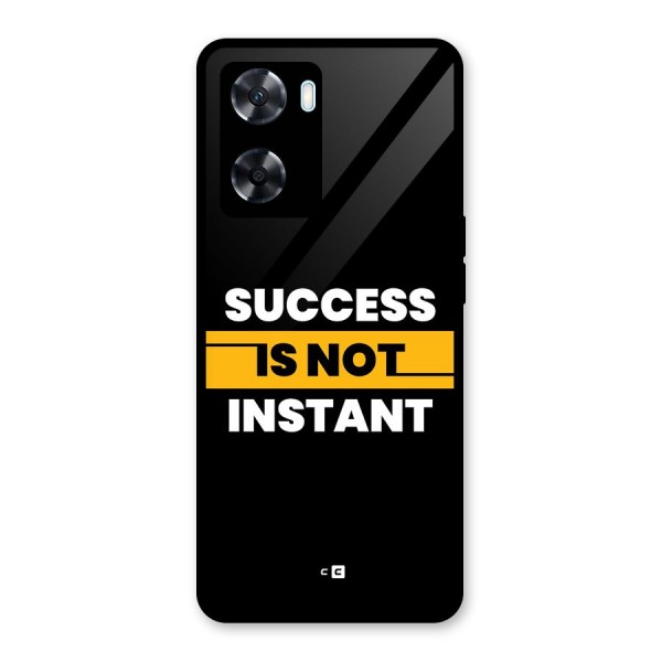 Success Not Instant Glass Back Case for Oppo A77