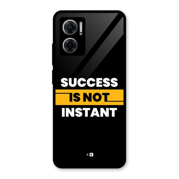 Success Not Instant Glass Back Case for Redmi 11 Prime 5G