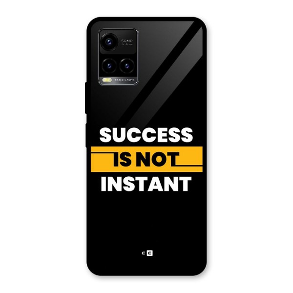 Success Not Instant Glass Back Case for Vivo Y33s
