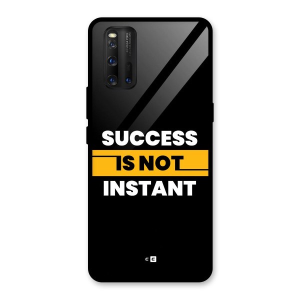 Success Not Instant Glass Back Case for Vivo iQOO 3