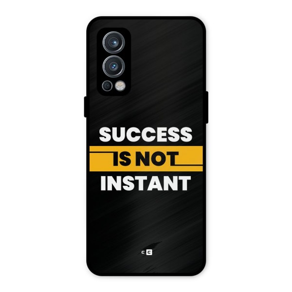 Success Not Instant Metal Back Case for OnePlus Nord 2 5G