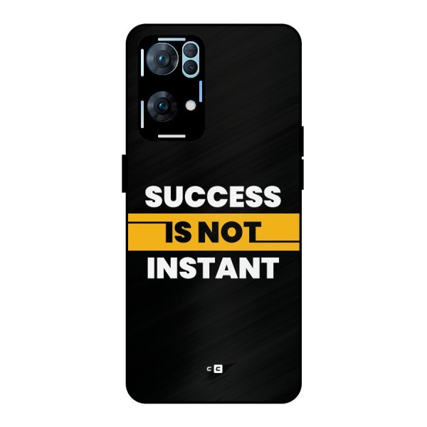 Success Not Instant Metal Back Case for Oppo Reno7 Pro 5G