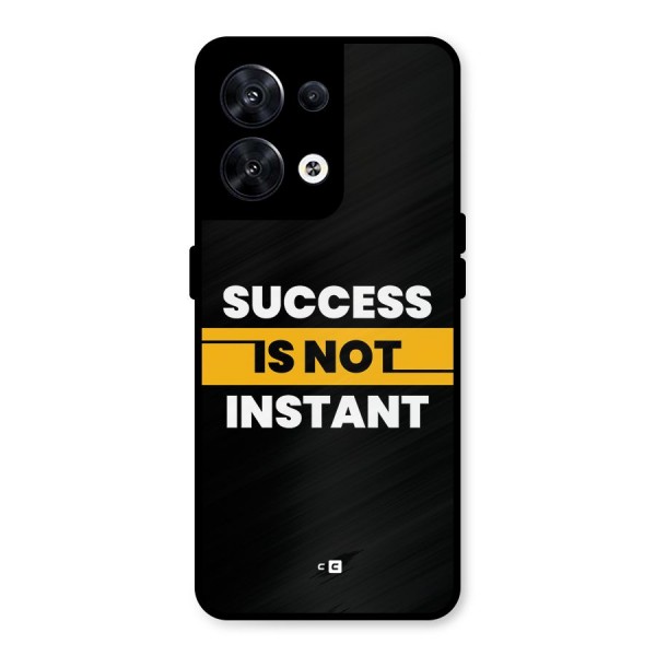 Success Not Instant Metal Back Case for Oppo Reno8 5G