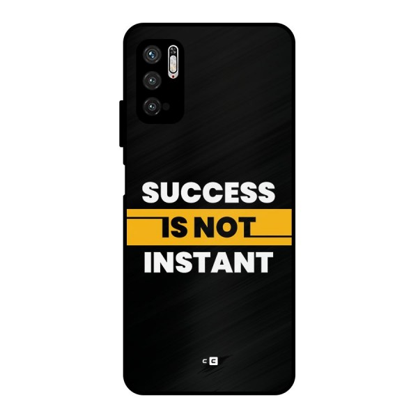 Success Not Instant Metal Back Case for Poco M3 Pro 5G