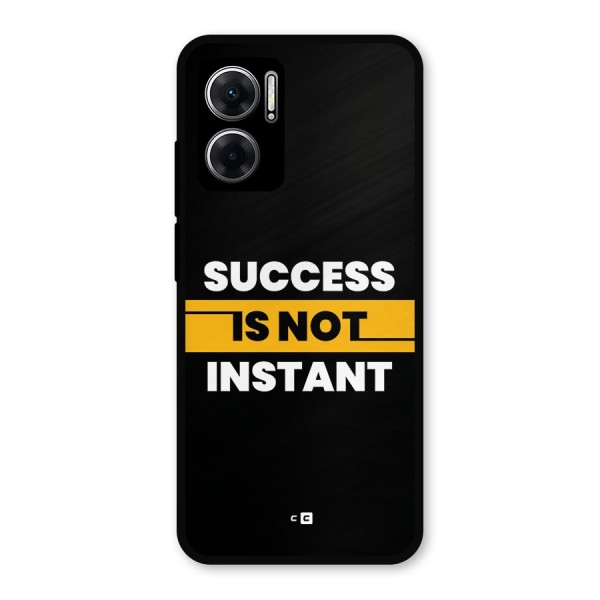 Success Not Instant Metal Back Case for Redmi 11 Prime 5G