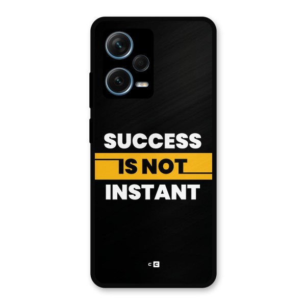 Success Not Instant Metal Back Case for Redmi Note 12 Pro Plus 5G