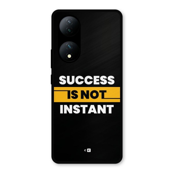 Success Not Instant Metal Back Case for Vivo Y100a