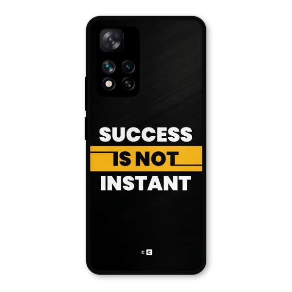 Success Not Instant Metal Back Case for Xiaomi 11i Hypercharge 5G