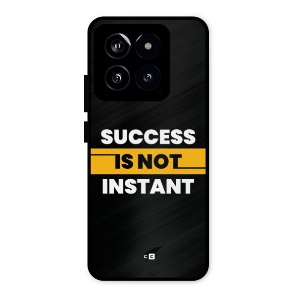 Success Not Instant Metal Back Case for Xiaomi 14
