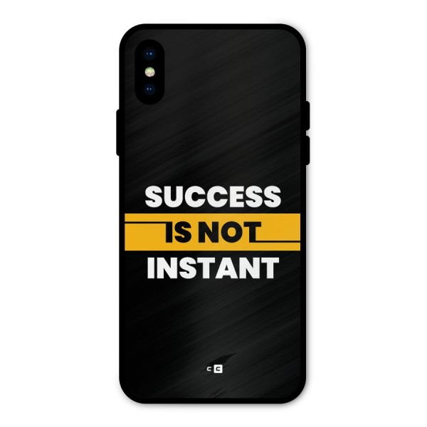 Success Not Instant Metal Back Case for iPhone XS
