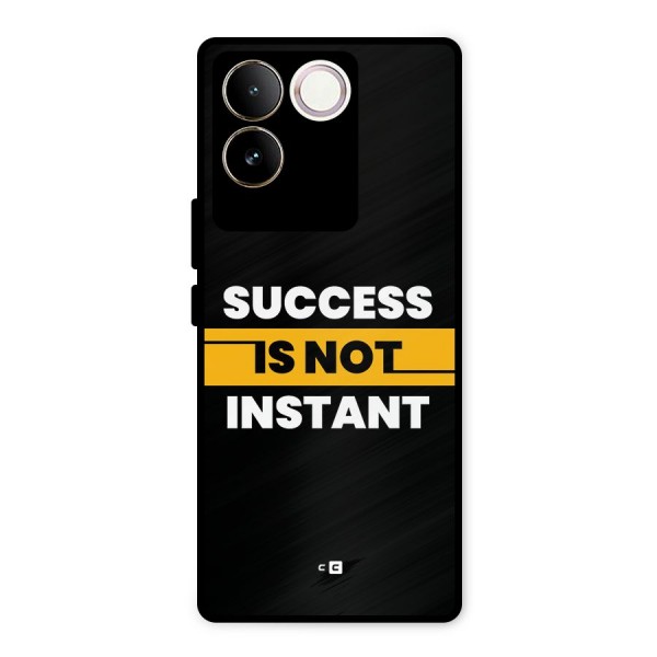 Success Not Instant Metal Back Case for iQOO Z7 Pro