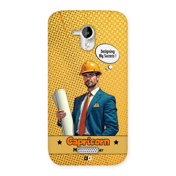 Successful Capricorn Back Case for Canvas HD A116
