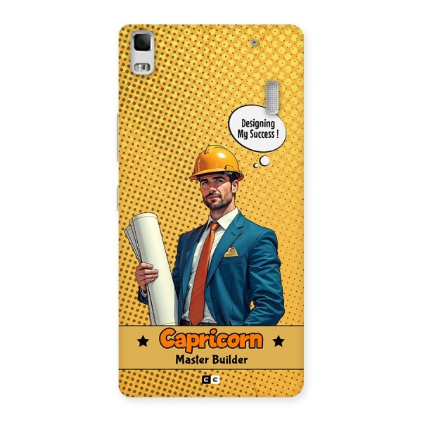 Successful Capricorn Back Case for Lenovo K3 Note