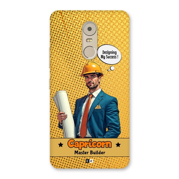 Successful Capricorn Back Case for Lenovo K6 Note