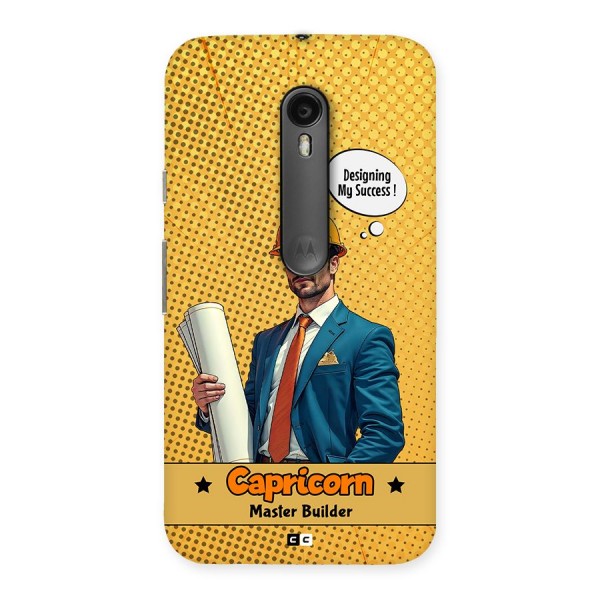 Successful Capricorn Back Case for Moto G3