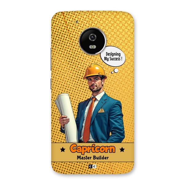Successful Capricorn Back Case for Moto G5