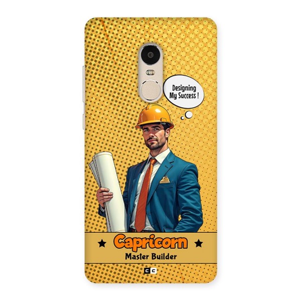 Successful Capricorn Back Case for Redmi Note 4