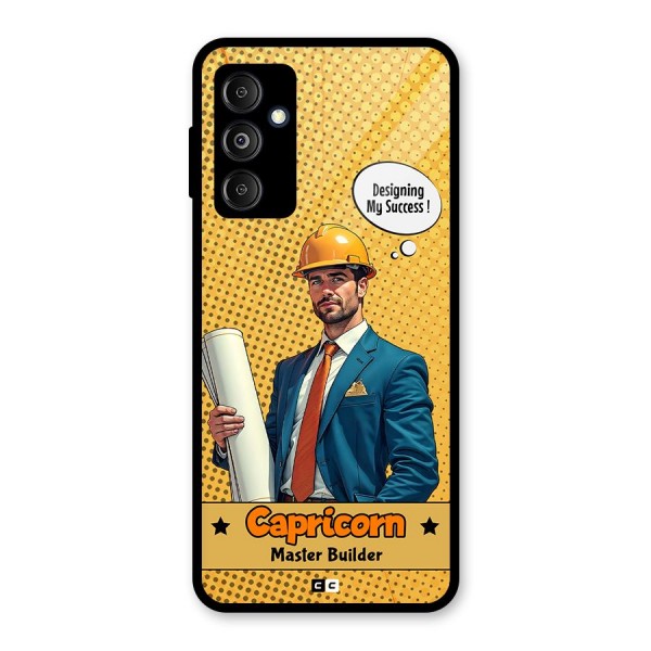 Successful Capricorn Glass Back Case for Galaxy M14 5G