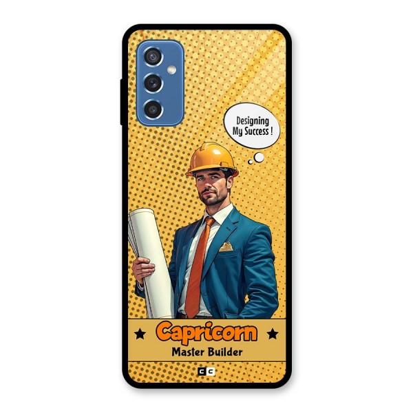 Successful Capricorn Glass Back Case for Galaxy M52 5G