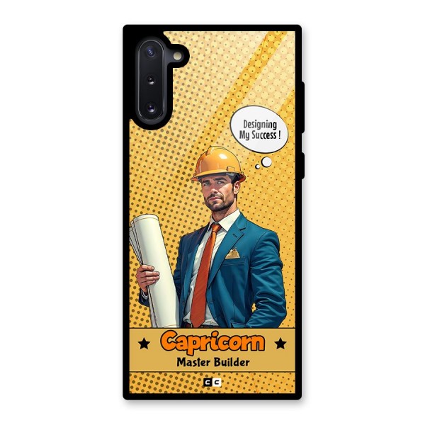 Successful Capricorn Glass Back Case for Galaxy Note 10