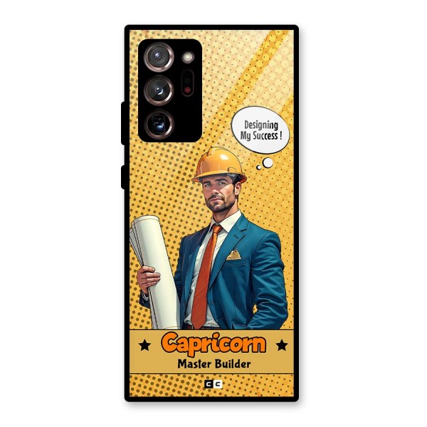 Successful Capricorn Glass Back Case for Galaxy Note 20 Ultra