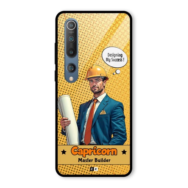 Successful Capricorn Glass Back Case for Mi 10