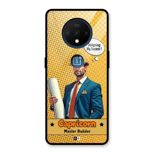 Successful Capricorn Glass Back Case for OnePlus 7T