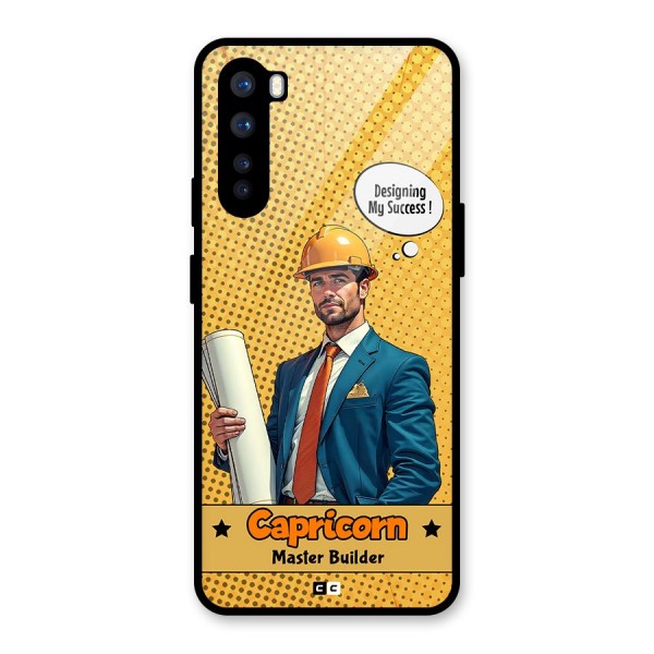 Successful Capricorn Glass Back Case for OnePlus Nord
