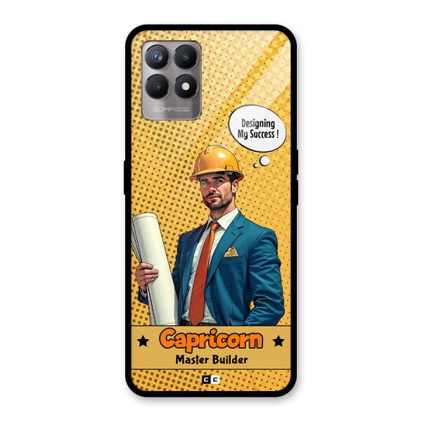 Successful Capricorn Glass Back Case for Realme Narzo 50