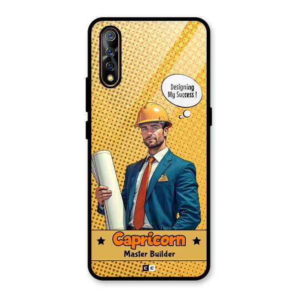 Successful Capricorn Glass Back Case for Vivo S1