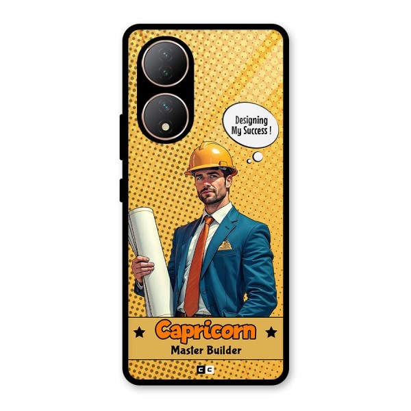 Successful Capricorn Glass Back Case for Vivo Y100A