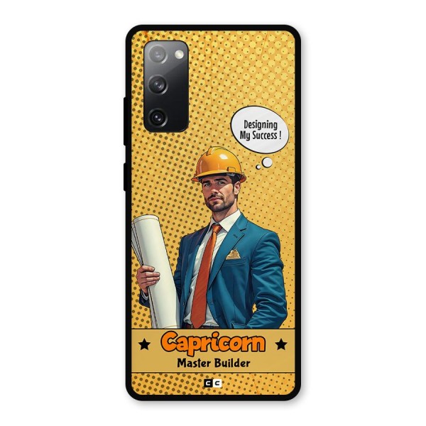 Successful Capricorn Metal Back Case for Galaxy S20 FE 5G