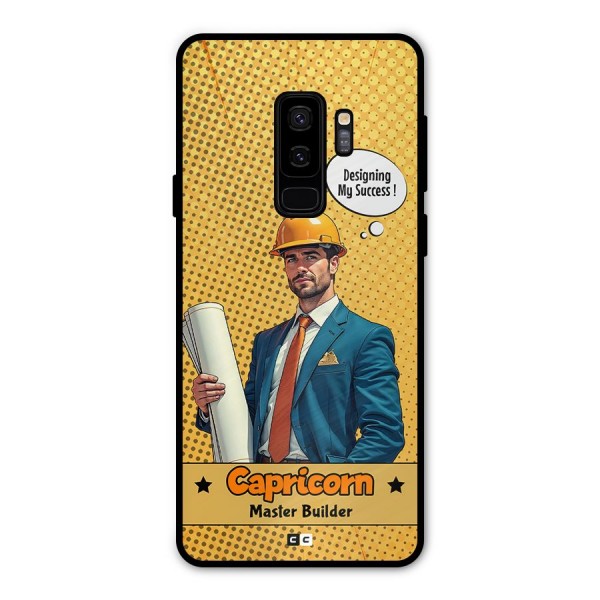 Successful Capricorn Metal Back Case for Galaxy S9 Plus