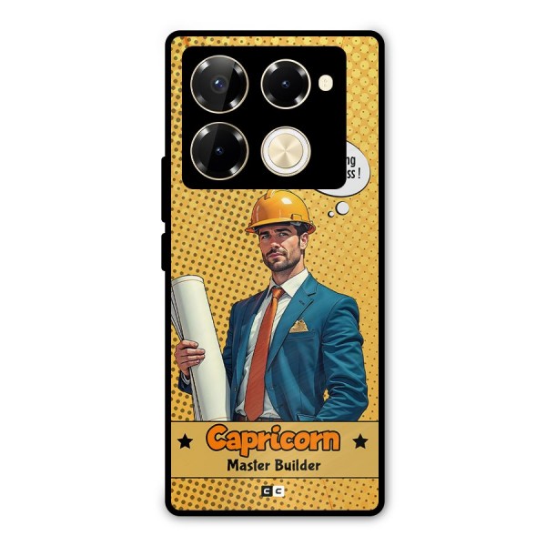 Successful Capricorn Metal Back Case for Infinix Note 40 Pro