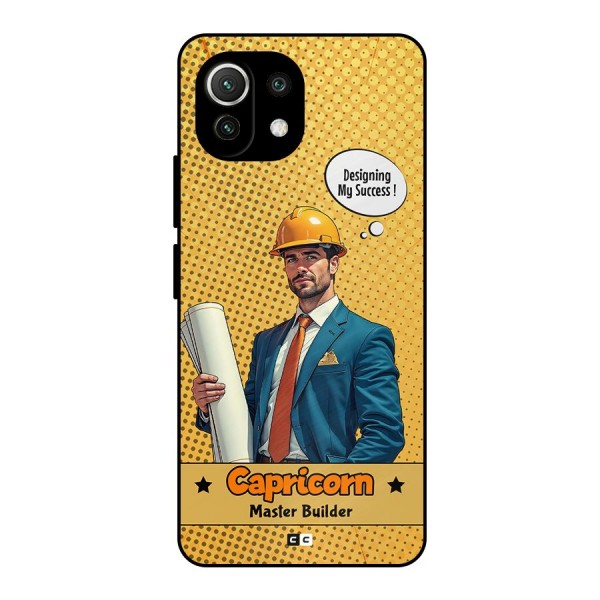 Successful Capricorn Metal Back Case for Mi 11 Lite