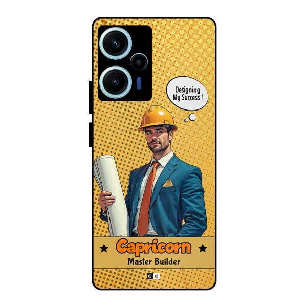 Successful Capricorn Metal Back Case for Poco F5