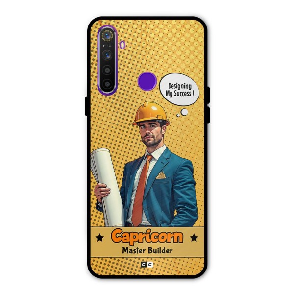 Successful Capricorn Metal Back Case for Realme Narzo 10