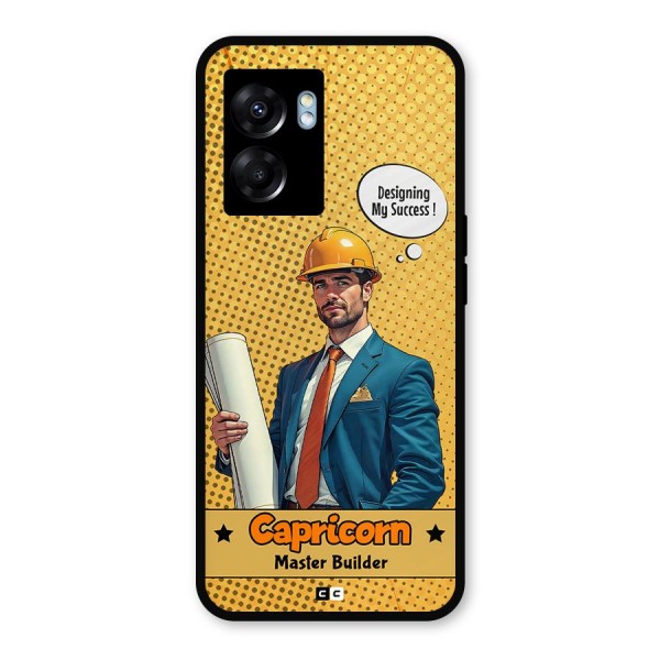 Successful Capricorn Metal Back Case for Realme Narzo 50 5G