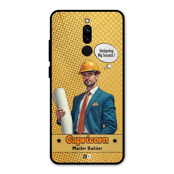 Successful Capricorn Metal Back Case for Redmi 8