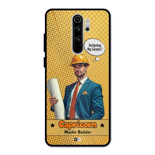 Successful Capricorn Metal Back Case for Redmi Note 8 Pro